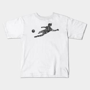 Soccer player girl Kids T-Shirt